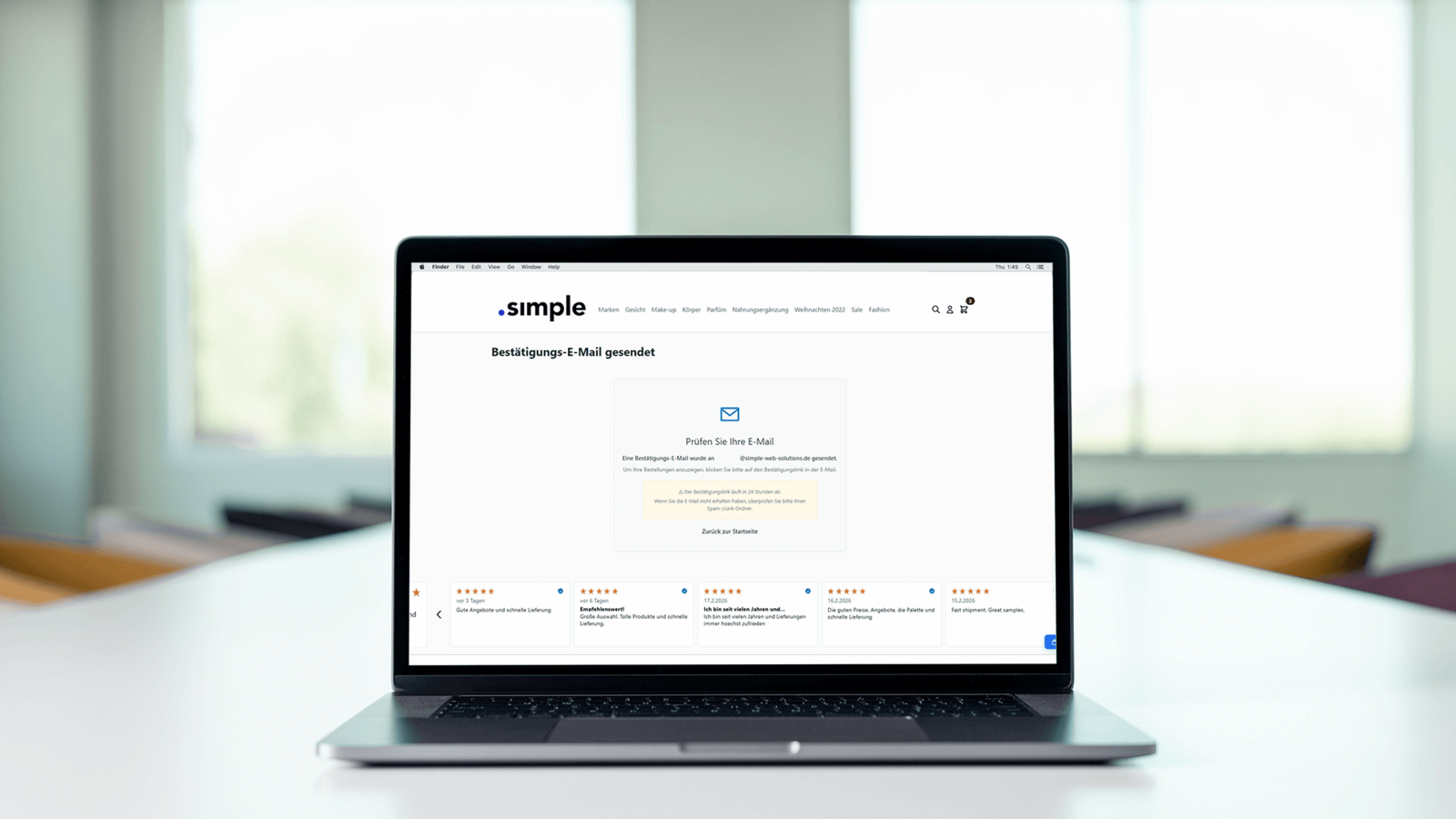 Darstellung Erweiterung Wideruffbutton E-Commerce f&uuml;r Magento