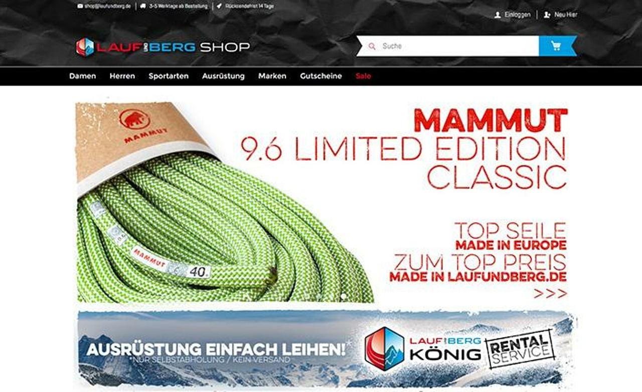 Lauf und Berg-Onlineshop