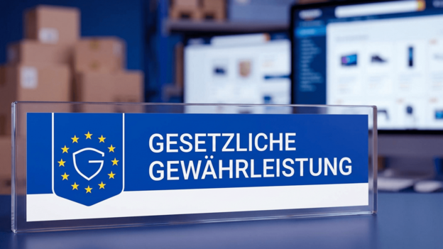 Symbolbild mit Logo EU-Gewährleistungslabel 2026
