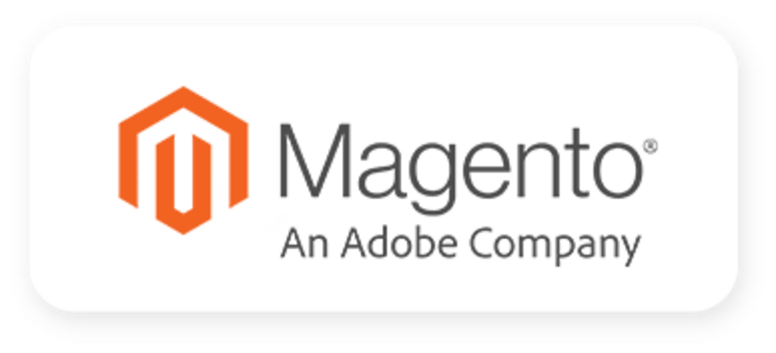 Logo Magento Open Source Adobe Comapany